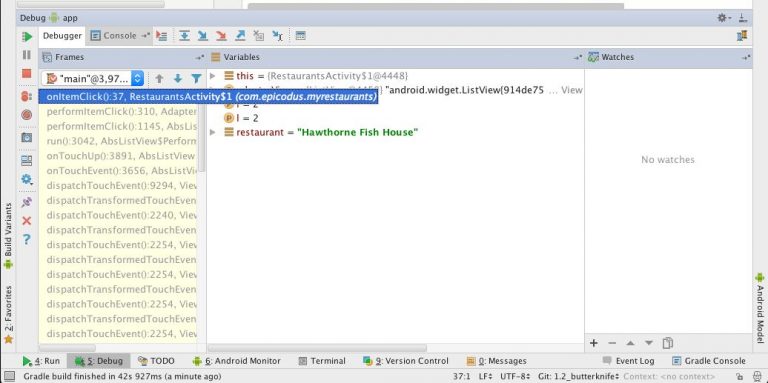android studio debug to console android studio debug to console