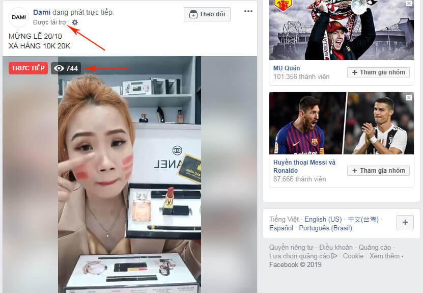 Cách live stream trên Facebook thu hút ngàn người xem bằng 10 thủ thuật - VNTALKING