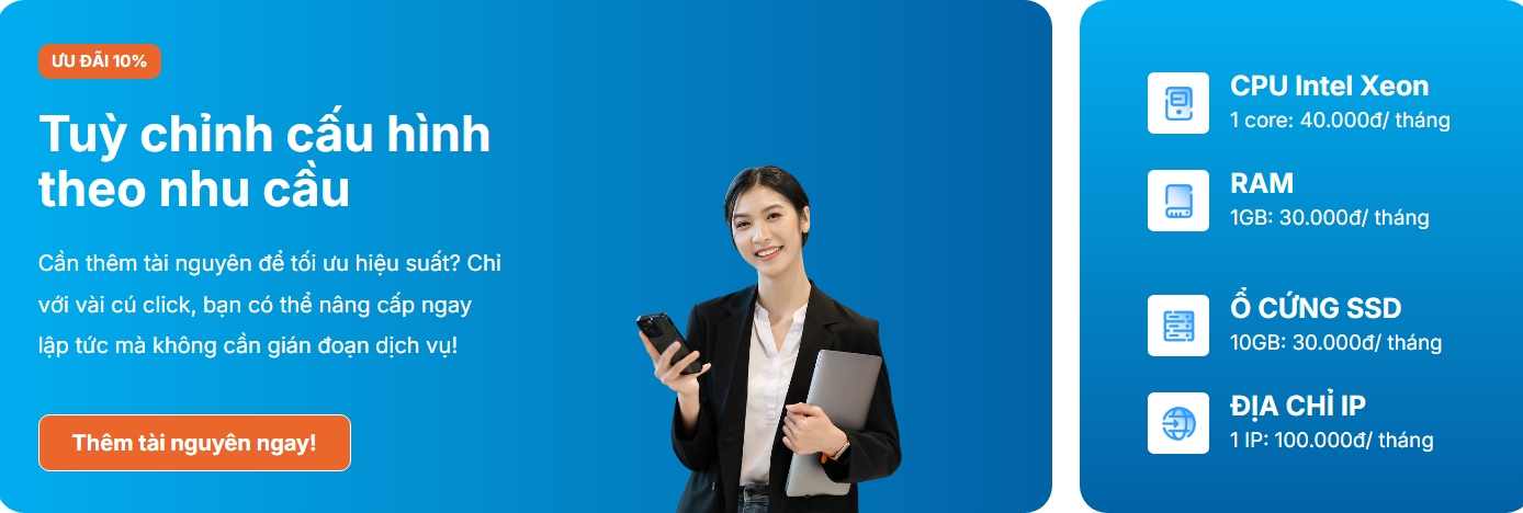 Nâng cấp dịch vụ ZoneCloud